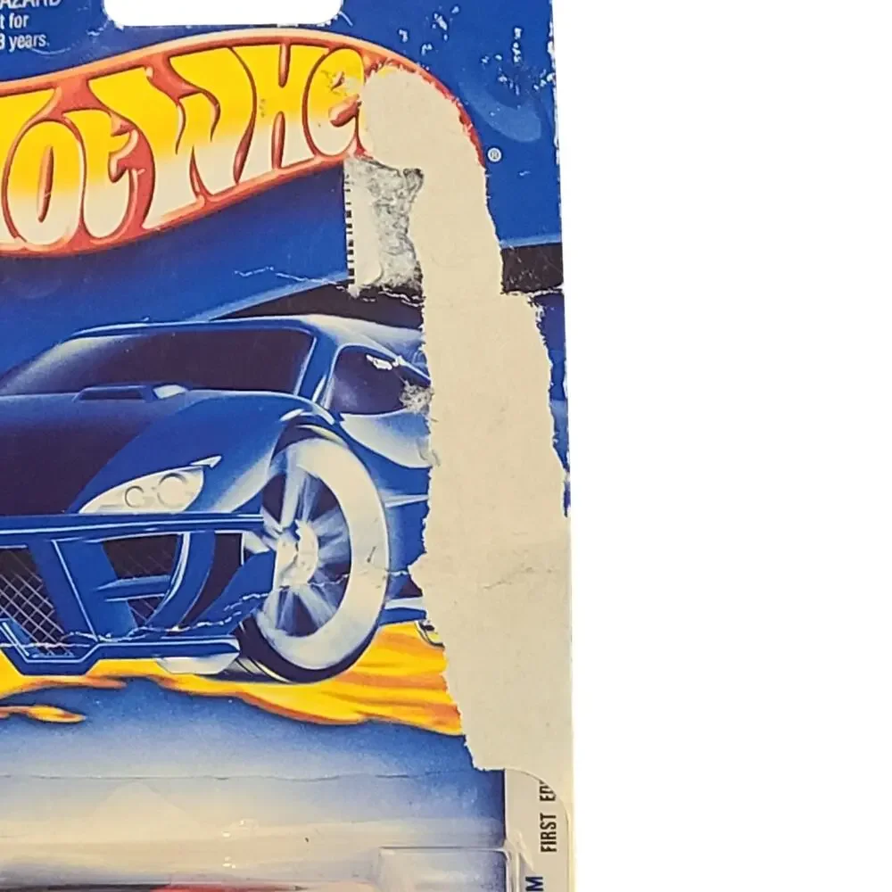 Hot Wheels package damaged
